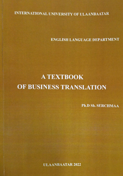 A Textbook of Business Translation