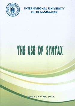The use of syntax
